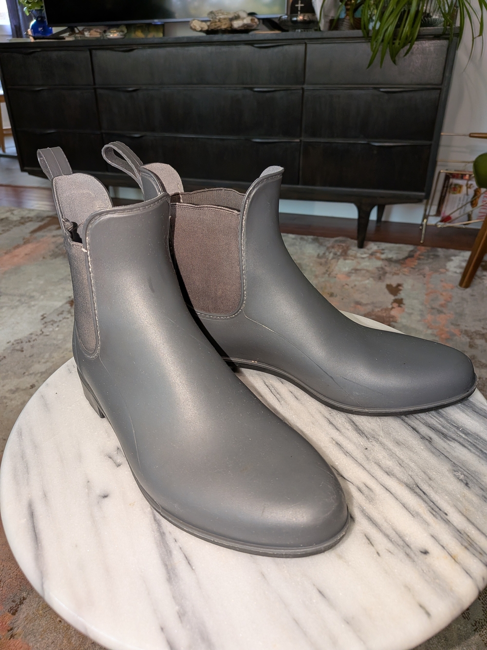 Women’s Chelsea Rain Boots - Gray